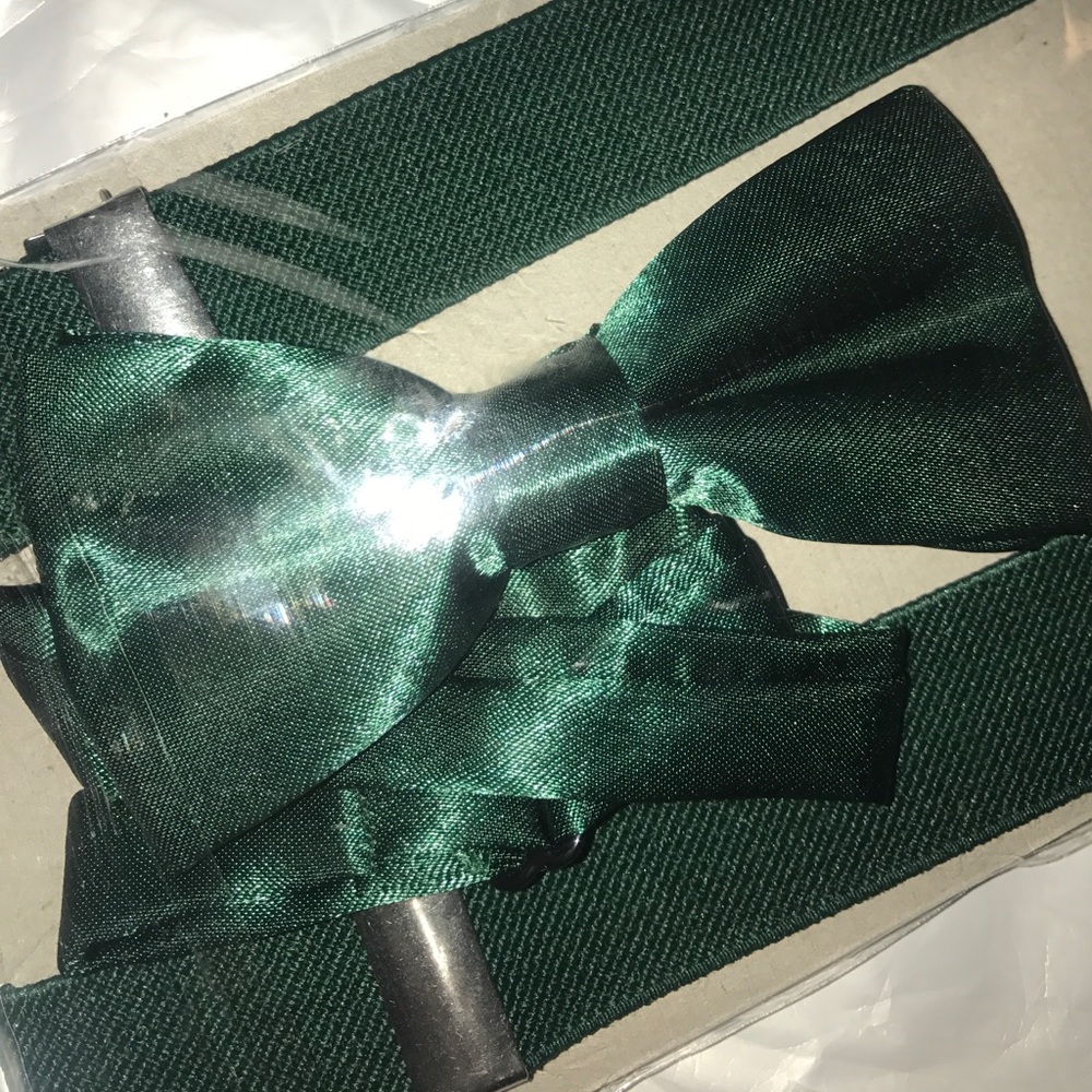 HUNTER BOYS SUSPENDER & BOW TIE SET - *NEW*
